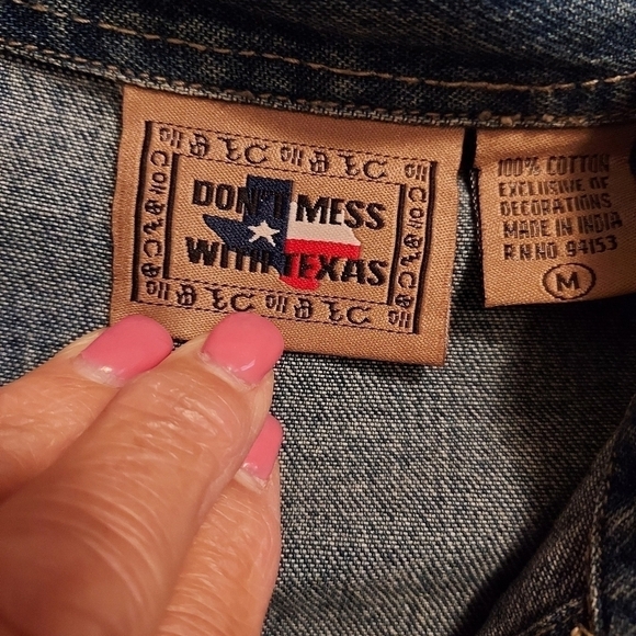 Don't Mess With Texas jacket med beaded - Picture 8 of 15
